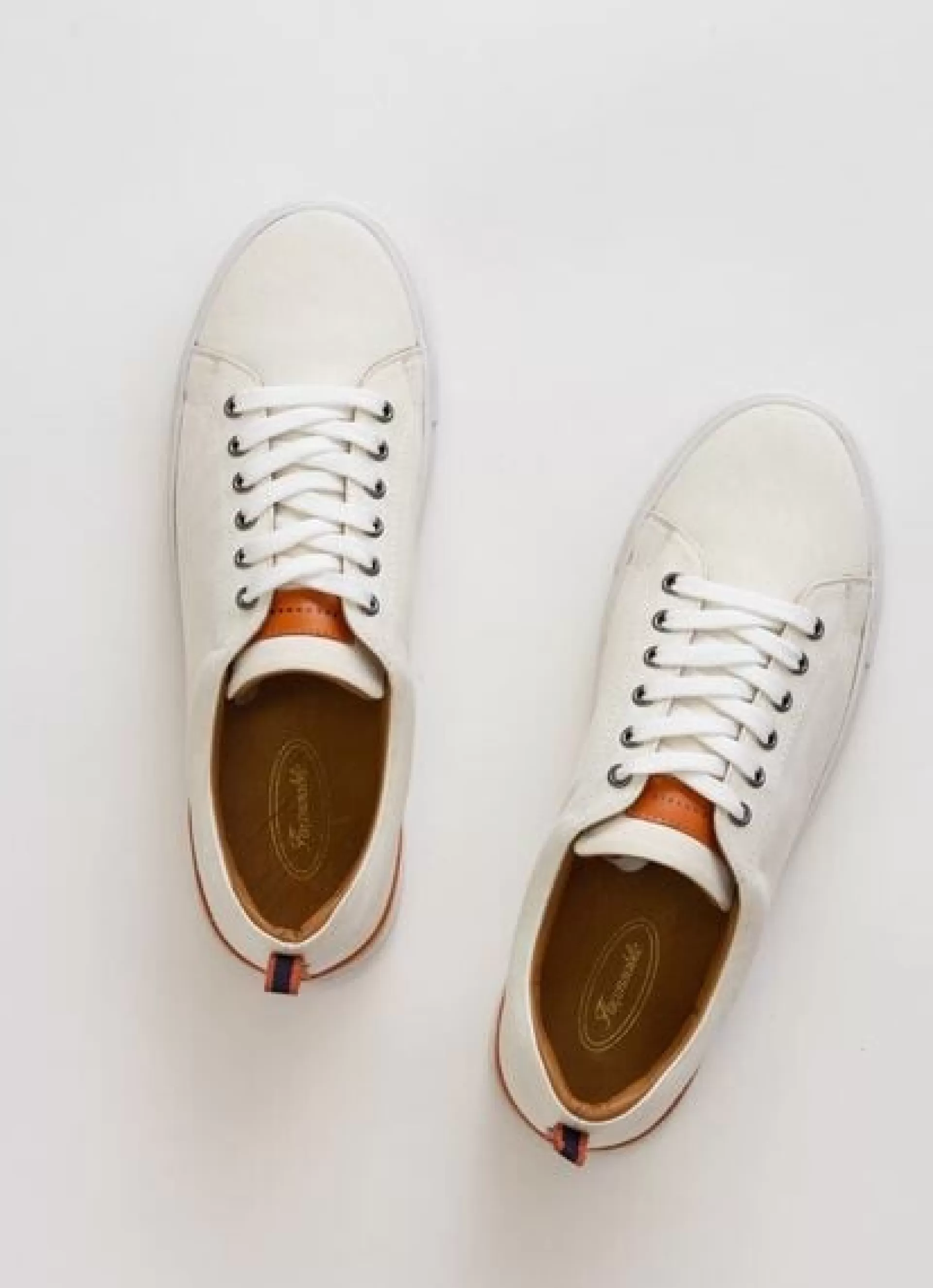 Sneakers>Façonnable Baskets En Toile Off White