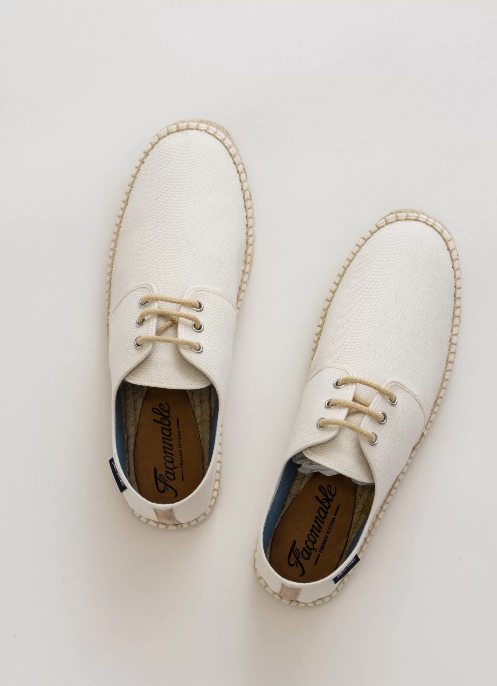 Summer Shoes>Façonnable Espadrilles En Dentelle Off White