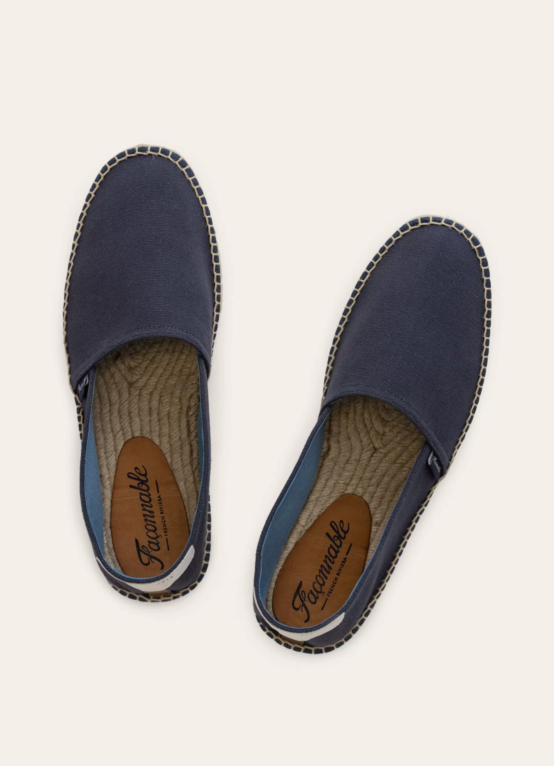Summer Shoes>Façonnable Espadrilles En Toile Marine