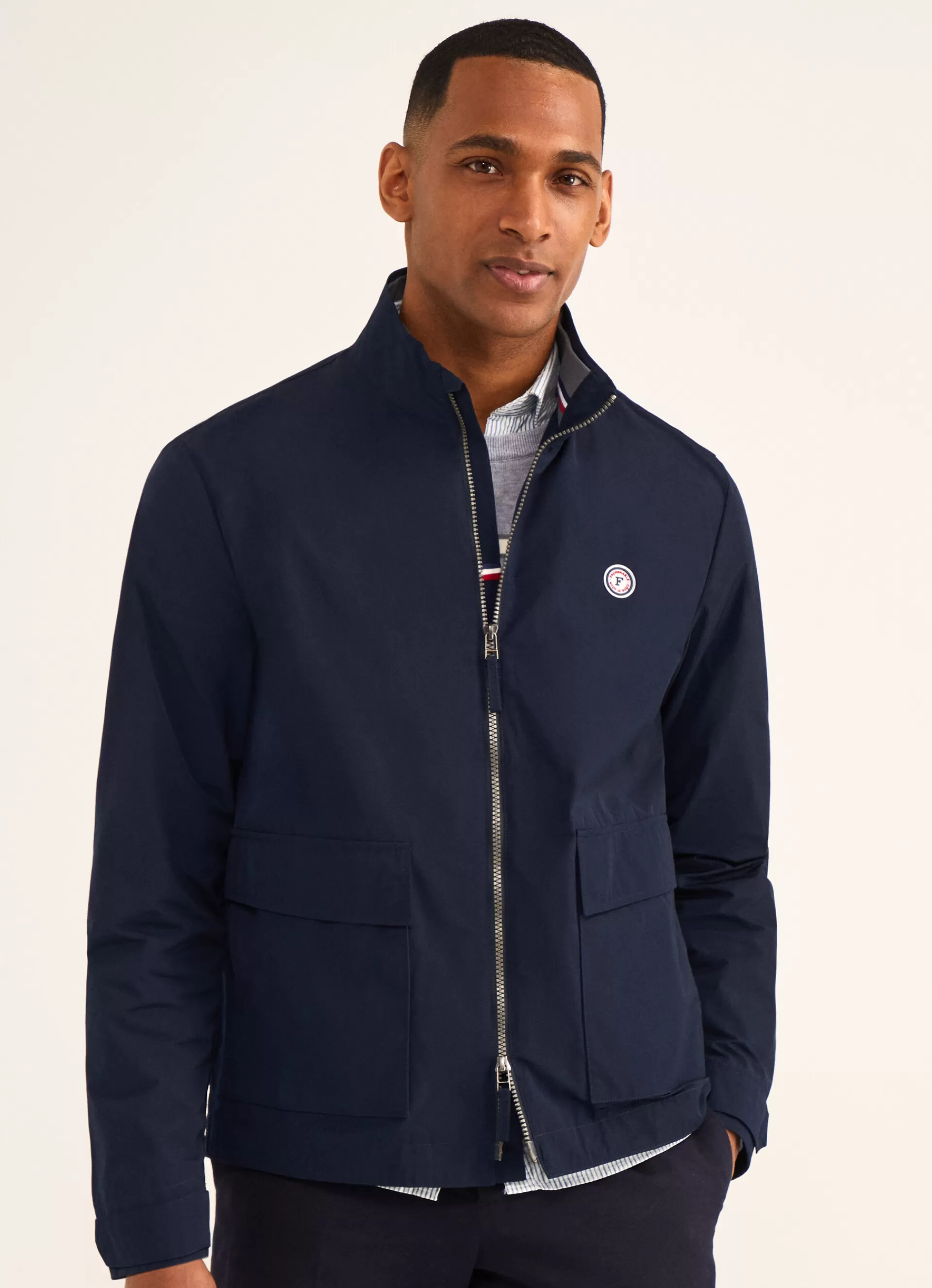 Manteaux Et Blousons>Façonnable Veste Nautique Marine