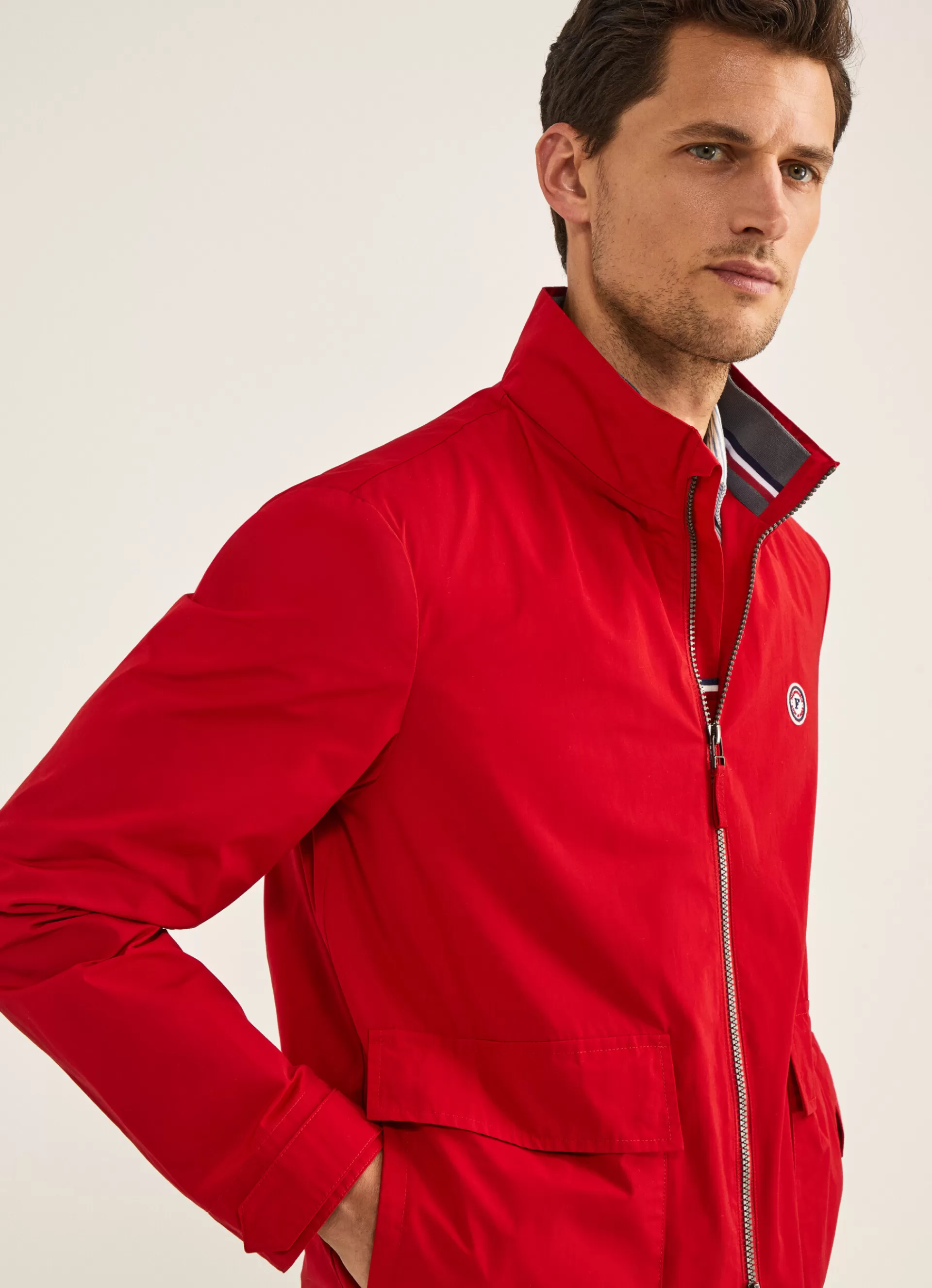 Manteaux Et Blousons>Façonnable Veste Nautique Mars Red